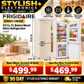 Frigidaire EFR941-CREAM 9.0 cu. ft. cream retro refrigerator Stylish Electronics ad