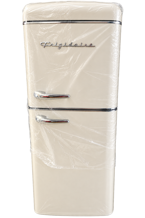 Frigidaire EFR756 cream 7.5 cu. ft. retro refrigerator - clean product photo