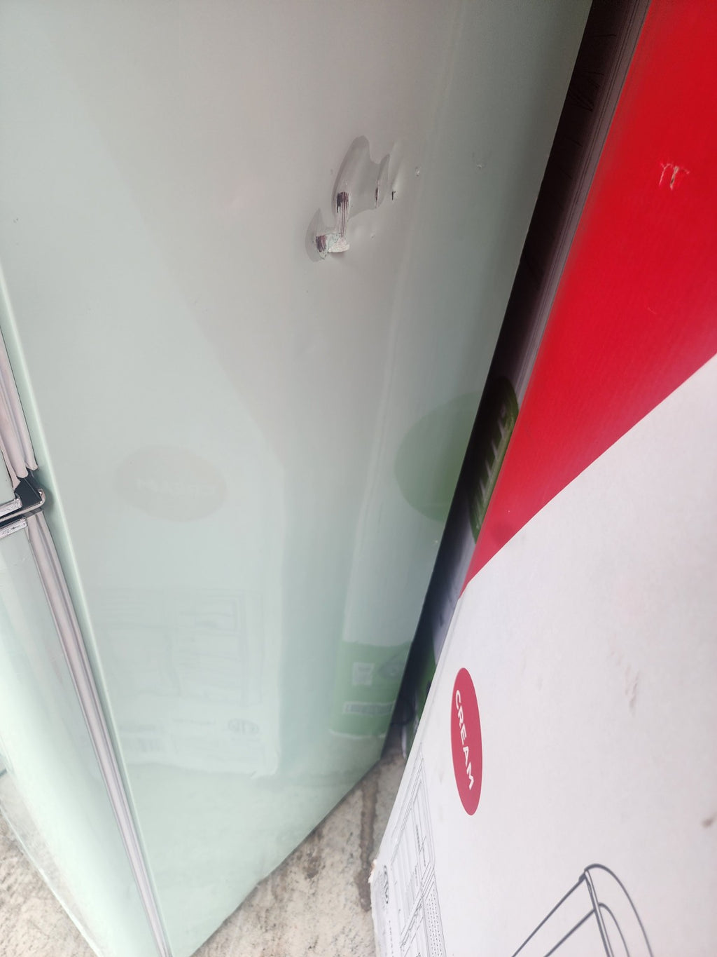 Actual EFR786 mint unit left side small scratch near top