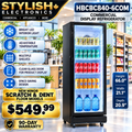 Hamilton Beach HBCBC840-6COM commercial display refrigerator - Stylish Electronics